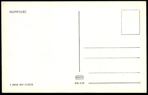 ALTE POSTKARTE HUMPOLEC MÄNNDER FRAUEN FAHRRAD Tschechische Republik ceska cesko Ansichtskarte AK cpa postcard