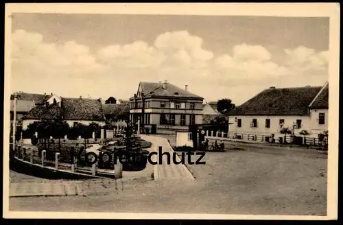 ALTE POSTKARTE ZLONICE NAMESTI RUDE ARMADY Ceska Tschechische Republik Ansichtskarte AK postcard cpa