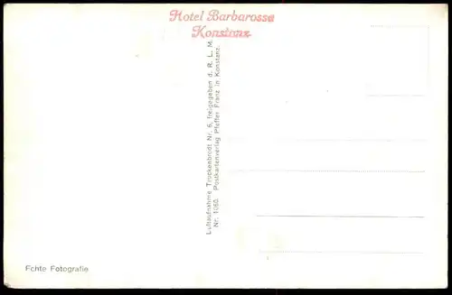 ALTE POSTKARTE KONSTANZ AM BODENSEE FLUGZEUGAUFNAHME MIT RHEINAUSFLUSS Fliegeraufnahme Ansichtskarte cpa postcard AK