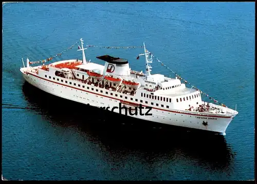 ÄLTERE POSTKARTE MS REGINA MARIS KREUZFAHRTSCHIFF PETER DEILMANN Schiff Motorschiff ship bateau Ansichtskarte AK