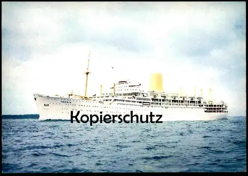 ÄLTERE POSTKARTE MS IBERIA KREUZFAHRTSCHIFF P & O Schiff Motorschiff ship bateau postcard cpa AK Ansichtskarte