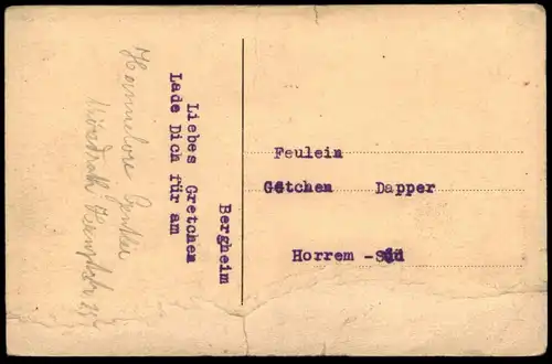 ALTE POSTKARTE KERPEN KOLPINGKREUZ KATHOLISCHES GESELLENHAUS GEBURTSHAUS ADOLPH KOLPING Ansichtskarte