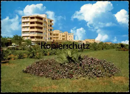 ÄLTERE POSTKARTE JEDDAH AEROPORT AIRPORT AVENUE SAUDI ARABIA Dschidda Saudi Arabien cpa Ansichtskarte postcard AK