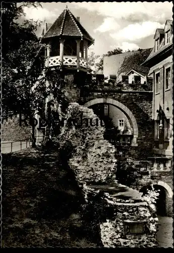 ÄLTERE POSTKARTE WIESBADEN RÖMERTOR Tor gate porte Stadttor AK Ansichtskarte cpa postcard