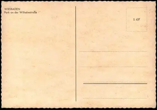 ÄLTERE POSTKARTE WIESBADEN PARK AN DER WILHELMSTRASSE ENTEN FONTÄNE ducks AK Ansichtskarte cpa postcard