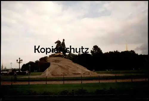 ÄLTERES ORIGINAL FOTO DENKMAL LENINGRAD DER EHERNE REITER MEDNY WSADNIK Sankt Petersburg Russia photo
