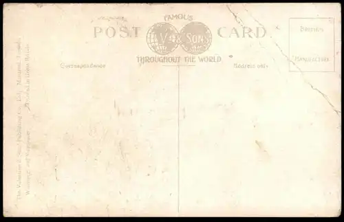 ALTE POSTKARTE WHYTE AVENUE NEAR C. P. R. STATION EDMONTON train tram Canada Kanada cpa postcard AK Ansichtskarte