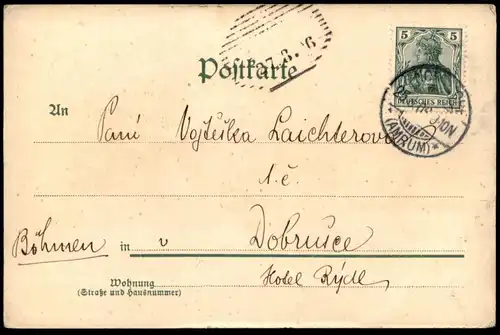 ALTE LITHO POSTKARTE INSEL AMRUM NORDDORF BAUERNHAUS PAUL MUELLER-KAEMPFF Haus Kate Ansichtskarte AK cpa postcard