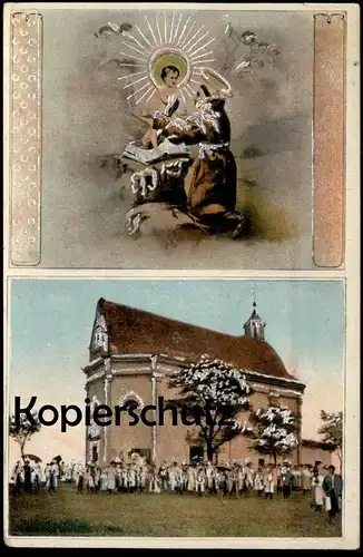 ALTE POSTKARTE POUT U SV. ANTONICKA NAD BLATNICI BLATNICE Blatniz Ceska Ansichtskarte postcard cpa AK