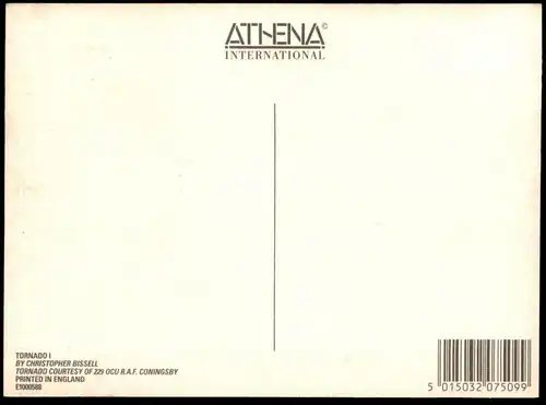 ÄLTERE POSTKARTE ROYAL AIRFORCE FLUGZEUG TORNADO JAGDBOMBER fighter-bomber Plane Airplane Avion Soldat couple Liebe love