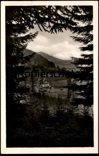 ALTE POSTKARTE HOTEL RAZTOKA POD RADHOSTEM TROJANOVICE Czech Republic Ceska Republika Ansichtskarte postcard cpa AK