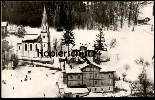 ALTE POSTKARTE KRKONOSE JANSKE LAZNE ZOTAVOVNA ROH BRIGADA Ceska Tschechische Repubilk Ansichtskarte postcard cpa AK