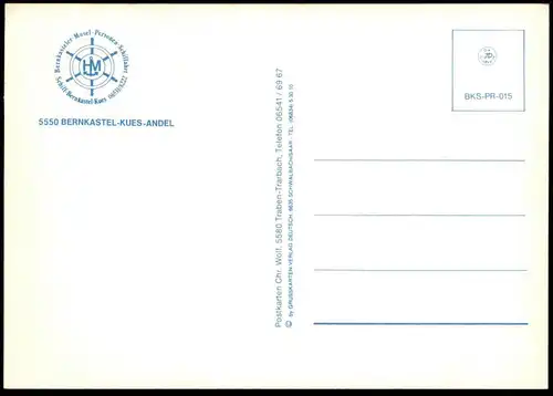ÄLTERE POSTKARTE FAHRGASTSCHIFF MS BERNKASTEL KUES Schiff Motorschiff ship bateau Ansichtskarte AK postcard cpa