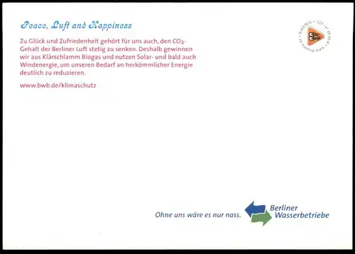 ÄLTERE POSTKARTE QUIETSCHEENTE BADEENTE ENTE GUMMIENTE PEACE LUFT HAPPINESS duck canard cane Ansichtskarte cpa postcard