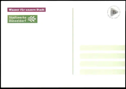 ÄLTERE POSTKARTE QUIETSCHEENTE BADEENTE ENTE GUMMIENTE I LOVE DÜSSELDORF duck canard cane AK Ansichtskarte cpa postcard