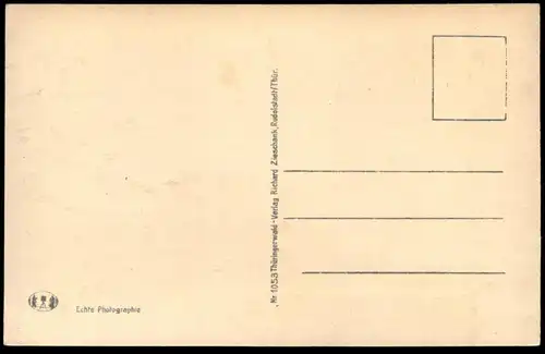 ALTE POSTKARTE OBERHOF THÜRINGEN MIT SCHNEEKOPF Ansichtskarte AK cpa postcard