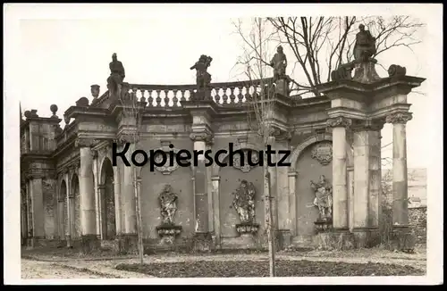 ALTE POSTKARTE WEIKERSHEIM SCHLOSSGARTEN GARTEN PARK garden parc chateau castle postcard Ansichtskarte cpa AK