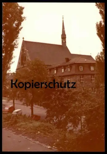 ALTES ORIGINAL FOTO KASSEL ALTE BRÜDERKIRCHE 1976 Photo 13 cm x 9 cm Ford Auto