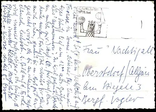 ÄLTERE POSTKARTE KRONPRINS HARALD AUF SEE FÄHRSCHIFF FÄHRE ferry Schiff Motorschiff ship bateau Ansichtskarte postcard