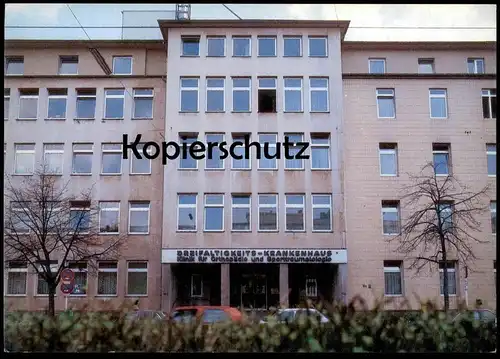 ÄLTERE POSTKARTE KÖLN DREIFALTIGKEITS KRANKENHAUS AACHENER STRASSE KLINIK FÜR ORTHOPÄDIE SPORTTRAUMATOLOGIE cpa postcard