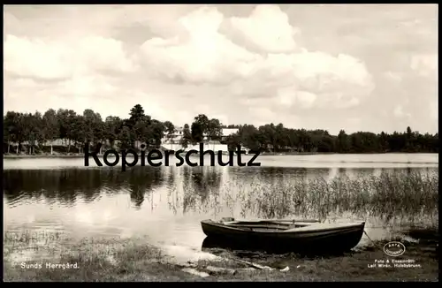 ÄLTERE POSTKARTE SUNDS HERRGARD Holsbybrunn Sverige Jönköping Lekeryd Sweden Ansichtskarte AK cpa postcard