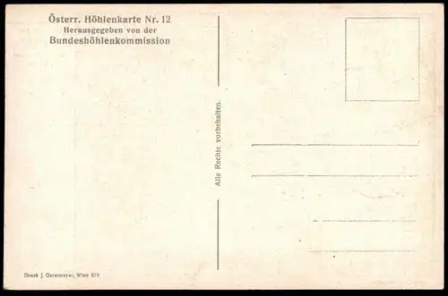 ALTE POSTKARTE DACHSTEIN RIESENEISHÖHLE OBERTRAUN OBERÖSTERREICH BACHTUNNEL KORSA Höhle cave grotte Österreich postcard