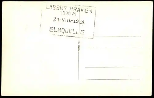 ALTE POSTKARTE ELBEQUELLE KRKONOSE LABSKY PRAMEN RIESENGEBIRGE ELBQUELLE KARPACZ Karkonosze Ansichtskarte postcard cpa