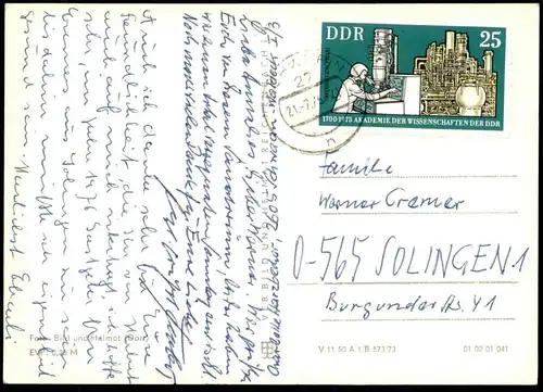 ÄLTERE POSTKARTE SCHWAAN HEILSTÄTTE WALDECK MECKLENBURG VORPOMMERN Ansichtskarte AK cpa postcard