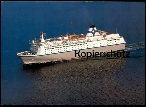 ÄLTERE POSTKARTE KRONPRINS HARALD LINIE KIEL OSLO FÄHRSCHIFF FÄHRE ferry Schiff Motorschiff ship bateau Ansichtskarte AK
