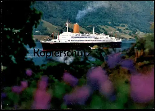ÄLTERE POSTKARTE VIERSCHRAUBEN-TS BREMEN DAMPFER HAPAG LLYOD FÄHRE steam boat Ansichtskarte postcard cpa AK