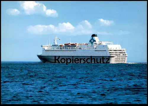 ÄLTERE POSTKARTE KRONPRINS HARALD AUF SEE FÄHRSCHIFF FÄHRE ferry Schiff Motorschiff ship bateau Ansichtskarte postcard