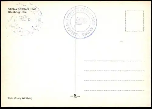 ÄLTERE POSTKARTE STENA SESSAN LINE MS KRONPRINSESSAN VICTORIA FÄHRE FÄHRSCHIFF ferry Schiff ship bateau cpa postcard