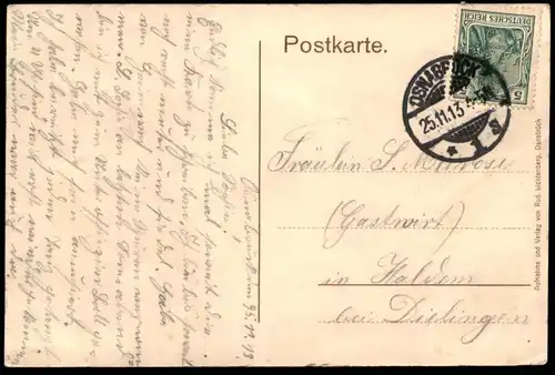 ALTE POSTKARTE OSNABRÜCK KÖNIGLICH EVANGELISCHES LEHRERSEMINAR Seminar teacher school Ansichtskarte AK postcard cpa