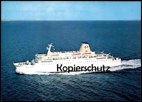 ÄLTERE POSTKARTE MS PRINZ HAMLET PRINZENLINIEN PASSAGIERFÄHRE Schiff Motorschiff ship postcard AK Ansichtskarte cpa