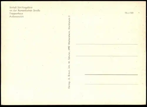 ÄLTERE POSTKARTE PRÄPARIERTER BÄR SCHLOSS SCHILLIGSFÜRST ours bear cpa Ansichtskarte postcard AK