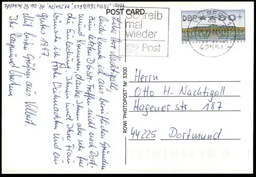 ÄLTERE FOTO POSTKARTE M.S. TRAUTENFELS SCHELDE 18.06.1992 FRACHTSCHIFF Schiff cargo ship postcard photo Ansichtskarte AK