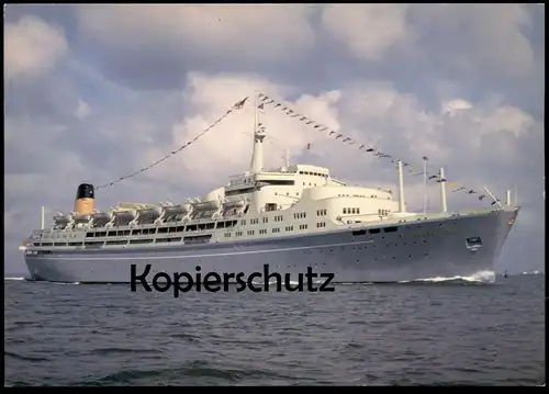ÄLTERE POSTKARTE MS NORTHERN STAR 1962 SAILED BETWEEN THE UK & AUSTRALIA Schiff Motorschiff ship cruise vessel AK