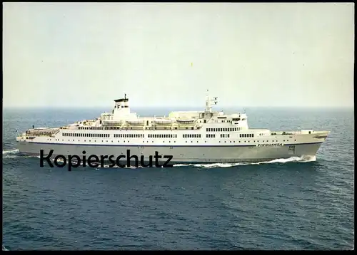 ÄLTERE POSTKARTE FINNHANSA FÄHRSCHIFF HELSINKI TRAVEMÜNDE FÄHRE ferry Schiff Motorschiff ship AK Ansichtskarte postcard
