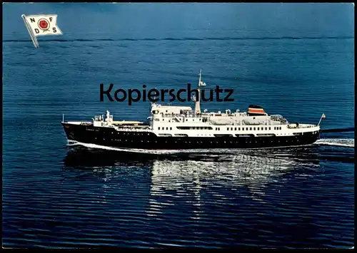 ÄLTERE POSTKARTE M/S MS RAGNVALD JARL EXPRESS LINER HURTIGRUTEN NORGE NORWAY Stempel MS Europa Polarfahrt Schiff ship AK