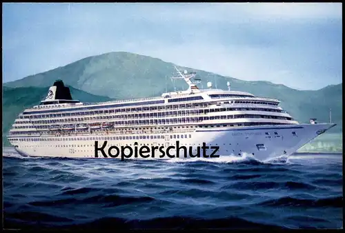 ÄLTERE POSTKARTE MS CRYSTAL SYMPHONY KREUZFAHRTSCHIFF CRYSTAL CRUISES BAHAMIAN REGISTRY Schiff ship AK cpa postcard