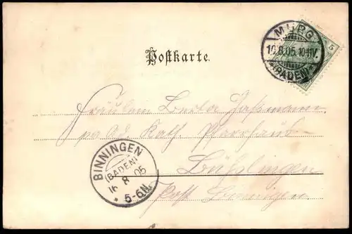 ALTE POSTKARTE HOCHSAL ADOLF KUNZELMANN KAUFMANN ANSICHT VOM TURM GESAMTANSICHT LAUFENBURG Ansichtskarte AK cpa postcard
