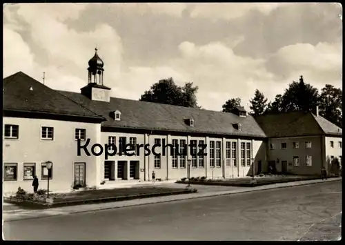 ÄLTERE POSTKARTE LOBENSTEIN THÜRINGEN KULTURHAUS 1962 Ansichtskarte AK cpa postcard