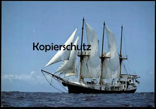 ÄLTERE POSTKARTE SEGELSCHIFF S.Y. GODEWIND SCHONERYACHT EX LANDKIRCHEN sailing ship postcard AK Ansichtskarte cpa