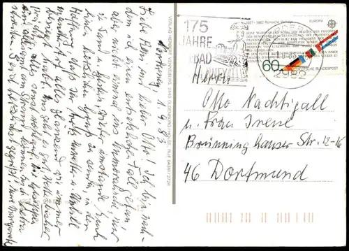 ÄLTERE POSTKARTE SEGELSCHIFF IM SONNENUNTERGANG STEMPEL NORDERNEY Schiff sailing ship postcard cpa Ansichtskarte AK