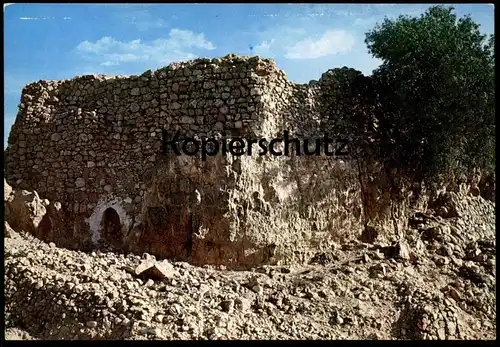 ÄLTERE POSTKARTE GHARIAN KURMAT ASPIH CASTLE LIBYA LIBIA LIBYEN Gharyan Libiya chateau Schloss postcard Ansichtskarte AK