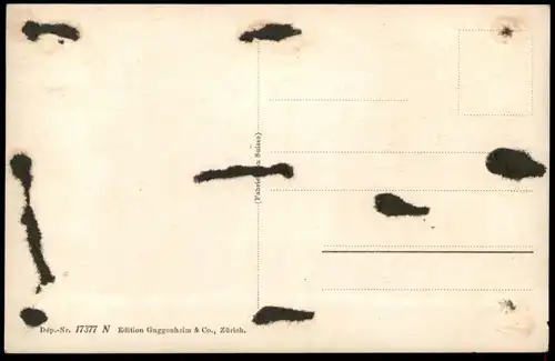 ALTE POSTKARTE VEVEY ST. MARTIN ET LES ALPES DE LA SAVOIE Schweiz Kanton Waadt cpa postcard AK Ansichtskarte