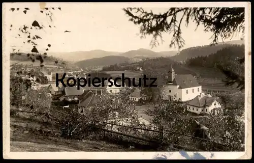 ALTE POSTKARTE OBER BETSCHWA BEI ROSENAU HORNI BECVA U ROZNOVA Oberbetschwa Böhmen ceska republika czech republic