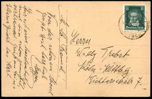 ALTE POSTKARTE COBERN MIT DIEBLICH AN DER MOSEL PANORAMA KOBERN-GONDORF Ansichtskarte cpa postcard Gemeinde Rhein-Mosel