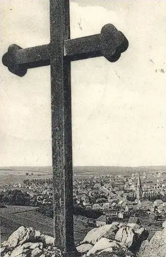 ÄLTERE POSTKARTE LUFTKURORT WARSTEIN SAUERLAND BLICK VOM PIUSBERG LANGENBACHTAL HEILSTÄTTE Ansichtskarte cpa postcard