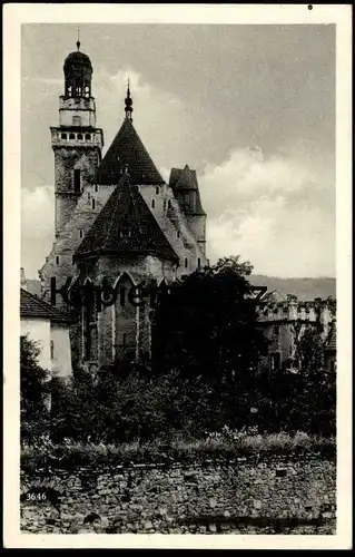 ALTE POSTKARTE PRACHATITZ OSTMARK ST. JAKOBUSKIRCHE Kirche Church Église Prachatice Ceska Czech Republic cpa postcard AK